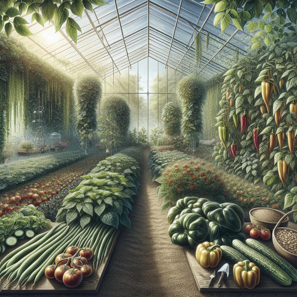 “Les Meilleurs Légumes à Cultiver en Serre”