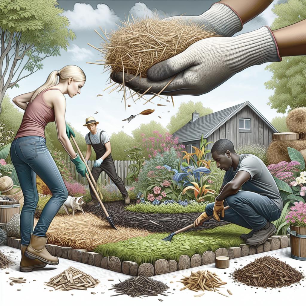Guide Pratique pour Utiliser des Paillis Naturels dans votre Jardin