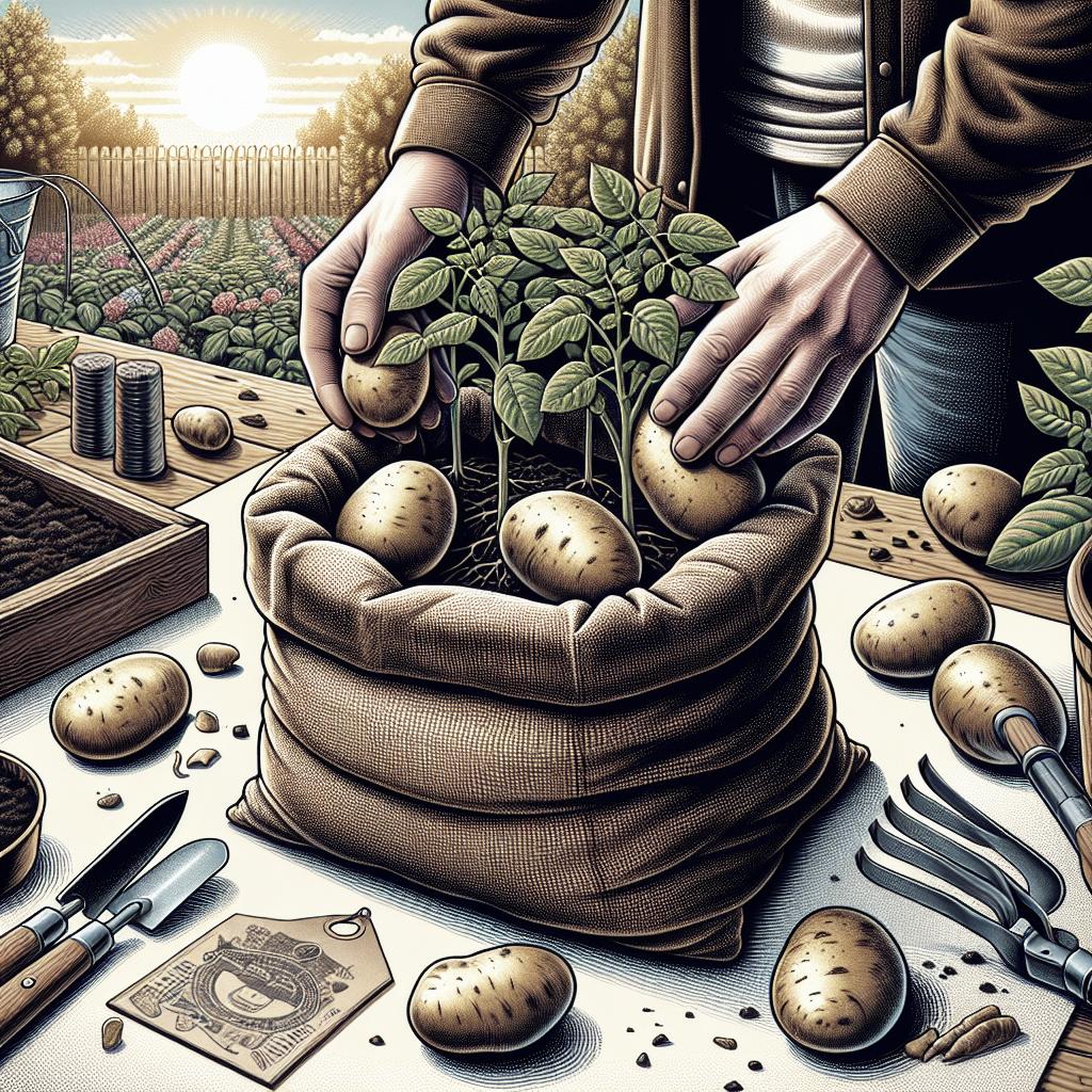 Guide Pratique : Cultiver des Pommes de Terre en Sacs